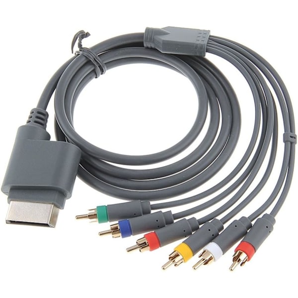 6ft komponent HDTV video- og RCA-stereolyd AV-kabel til Microsoft Xbox 360 / Xbox 360 Slim