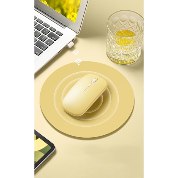 Bluetooth-hiiri, ladattava langaton hiiri Macbook Prolle, Bluetooth-langaton hiiri kannettavalle tietokoneelle (musta)