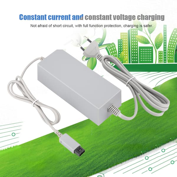 Til WII Spillekonsol Strømadapter DC12V/3.7A Oplader 50/60Hz