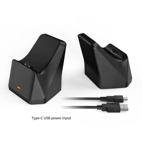 För PS5-kontrollerladdare USB enkel laddningsdockningsstation Stativ för Sony Playstation 5 För PS5 Gamepad-kontroller Ny