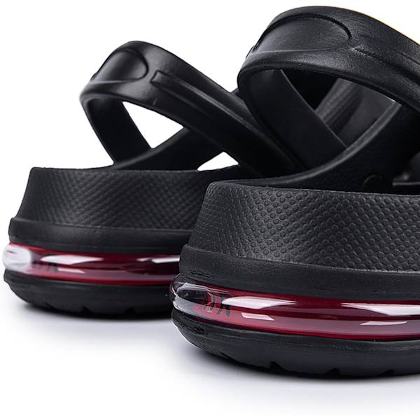 Kvindernes Have Clogs Sko Casual Slipper Strand Sandaler Anti-Slip Pool Vandsko Hjemmesko Sommer Fodtøj Black 10.25inch 6.5 Women/5 Men