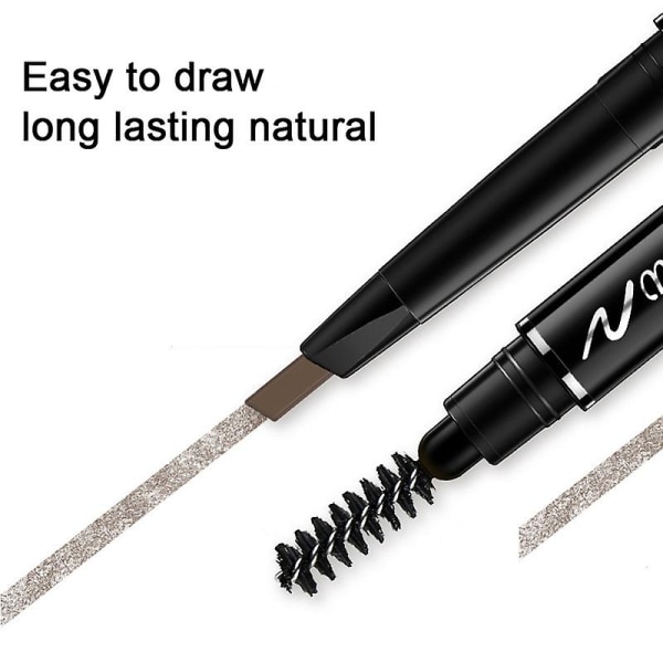 Precision Brow Pencil Ultra Fine pitkäkestoinen kaksikäyttöinen kulmakynä siveltimellä