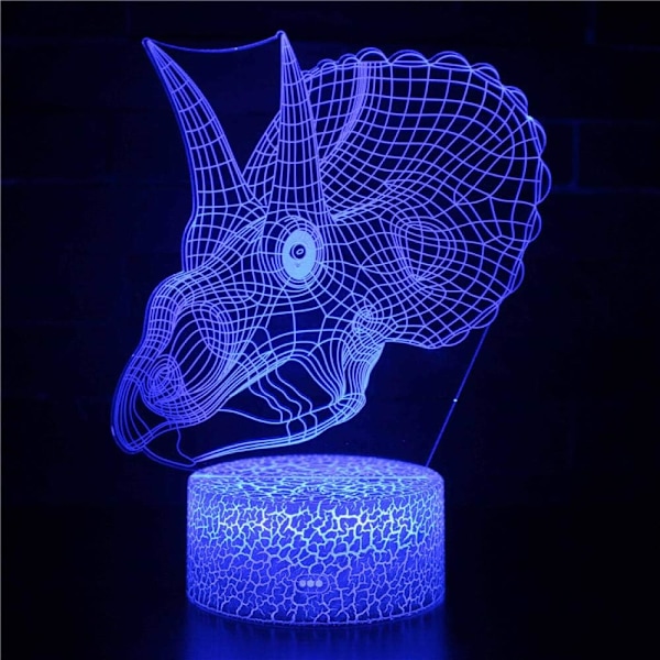 3D Akrylfilm Serie Cartoon Figur Transformers Robot LED 16 Färger USB Laddning Pojkens Rum Stämningsnattlampa Födelsedag Barnpresent Leksak