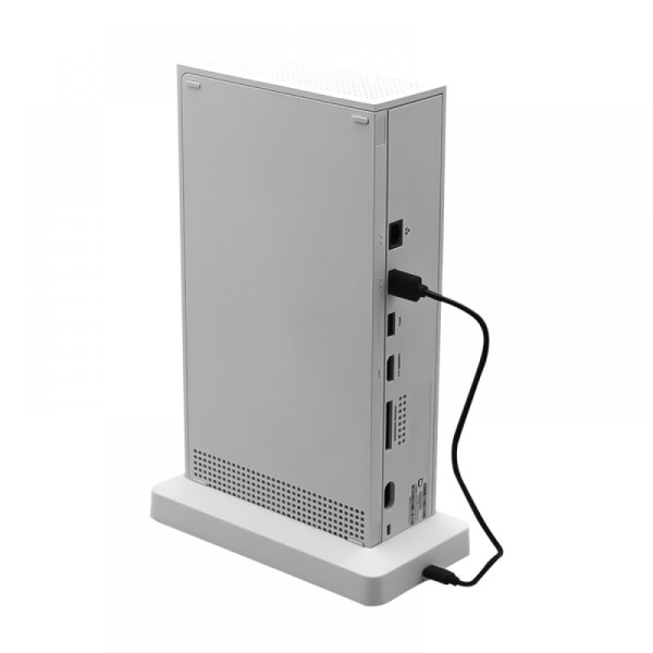1 Set Värdfläkt Kylfläns Hög hastighet Dubbelfläkt En Knapp Omkopplare Konsol Kylfläns för Xbox Series S