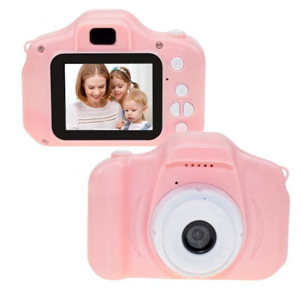 Barnkamera, julklappar för födelsedagspresenter för pojkar i åldern 3-9, HD  digitala videokameror för toddler, med 32 GB SD-kort (rosa) 16eb | Fyndiq