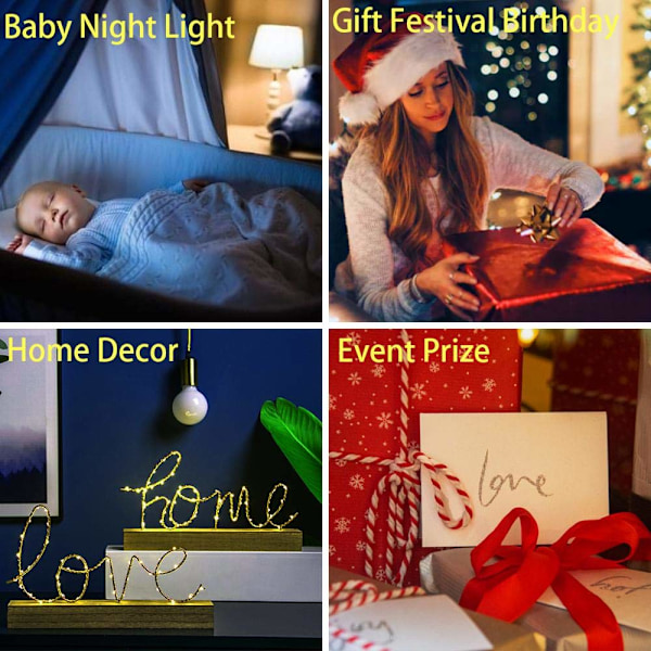 Anime 3D Lys Zero Two Lampe Figur LED Nattelys Barn Jenter Gave Soverom Dekor Lys Akryl Jul Lampara (Jente3)