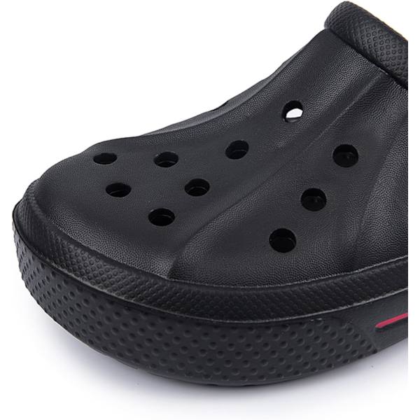 Kvinders Have Clogs Sko Casual Slippers Strand Sandaler Anti-Slip Pool Vandsko Hjemmesko Sommer Fodtøj Black 10inch 8.5 Women/7 Men