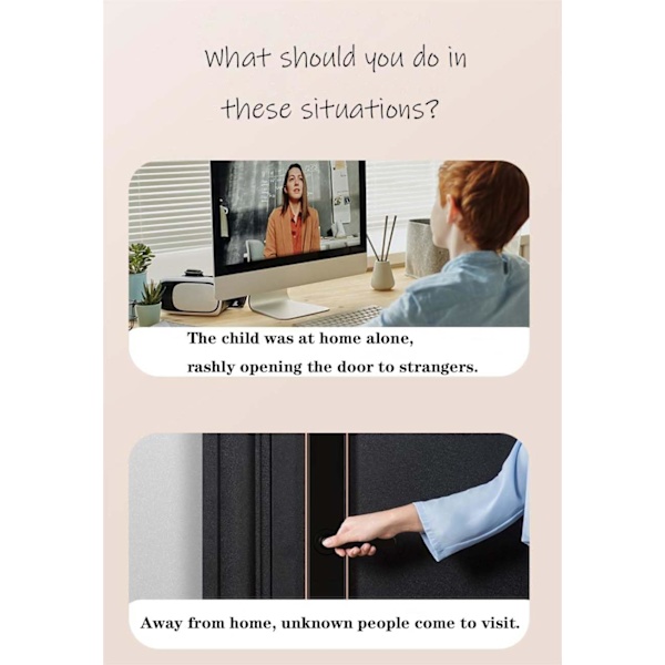 Ring Video Doorbell - 1080p HD-video, forbedret bevægelsesregistrering, nem at installere, tovejslyd, HD-video, bevægelses- og chime-app-alarm