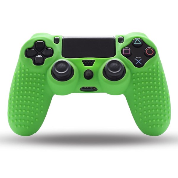 Grepp kompatibel med PS4-kontroll Skin, Silikonöverdrag för PlayStation 4 PS4-kontrollpaket 1 Halkskyddande Skal Skydd - 8 st Tumgrepp - Dubbar