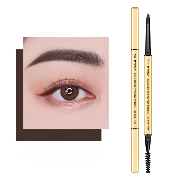 Eyebrow Pencil Makeup Brow Definer Waterproof Eyebrow Pencil, Ultra-Fine Mechanical Pencil, Draws Tiny Brow Hairs and Fills