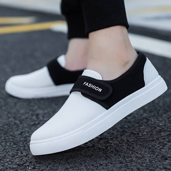 Kesä Kengät Plus Koko Monivärinen All-match Miesten Kengät Low-top Lenkkarit Kevyt Miesten Vapaa-ajan Kengät White 40