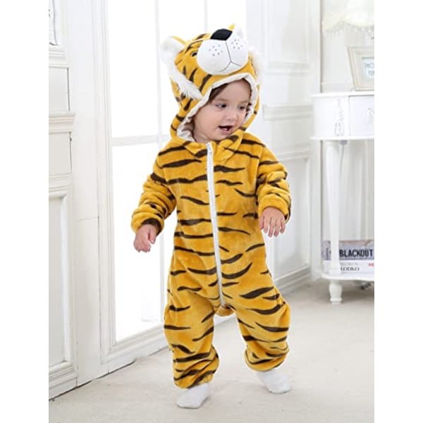 Söpöt vauvatytöt ja -pojat, eläimet, joulupuvut, halloween-puvut, vastasyntyneiden lasten talviset yhteiset pyjama, roolileikki (100）