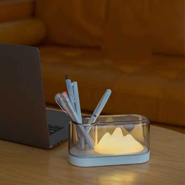 Sängbordslampa - Modern liten lampa för sovrum vardagsrum nattduksbord, LED-lampa, enkel design