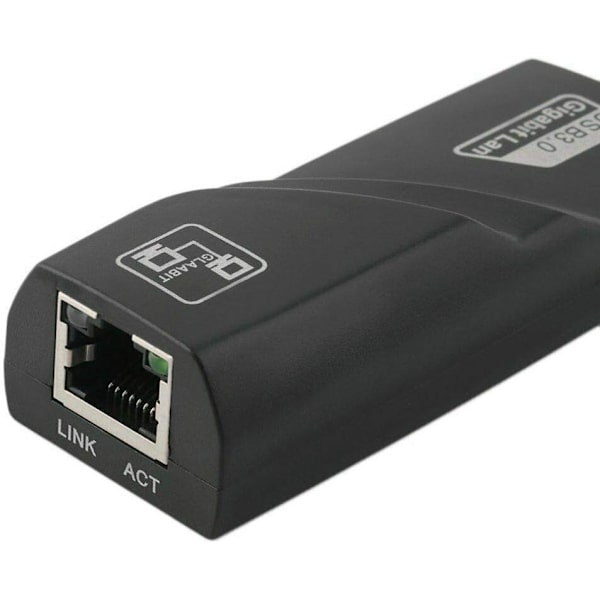 USB 3.0 Gigabit Ethernet 10/100/1000 Mbps RJ45 LAN-nätverksadapter för PC Mac
