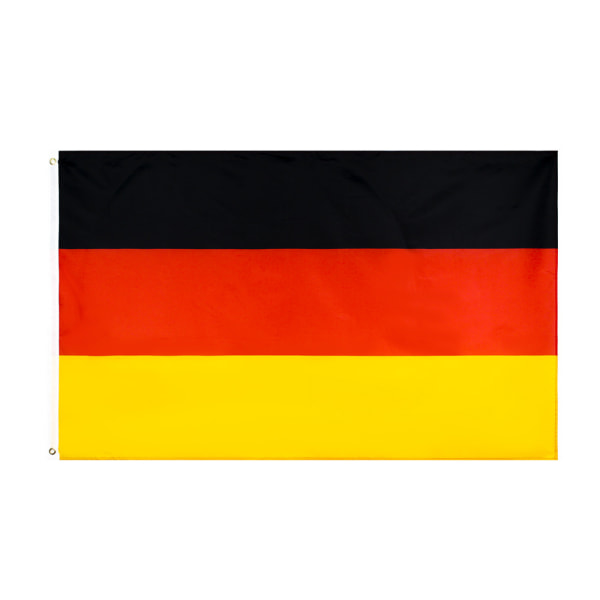 Saksa Saksan lippu | 3x5 Ft maan lippu, sisä-/ulkokäyttö, kirkkaat värit, messinkiläpiviennit, paksumpi ja kestävämpi