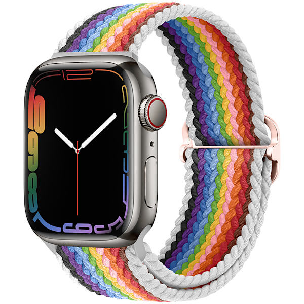 Sopii Apple Watch -rannekkeeseen AppleWatch1234567se Watch Band Nylon Woven Private Model iwatch7 Watch Band (38/40/41mm)
