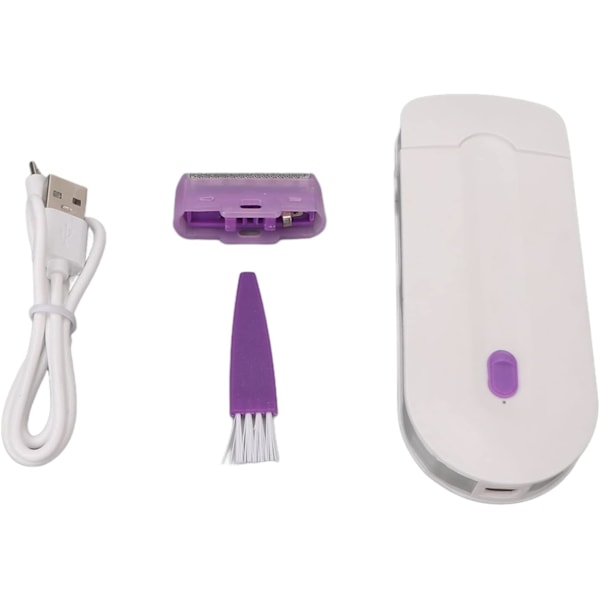 Epilator til kvinder, hårfjerningsapparat, elektrisk epilator, elektrisk hårfjerningsmaskine ABS-materiale flydende net trimmer skader ikke huden
