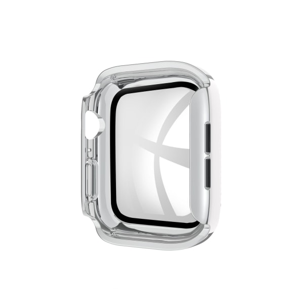 2-pakning Goton Bling skjermbeskytterdeksel for Apple Watch Series 7 & 8 45mm med herdet glass, glitter diamantrhinestone