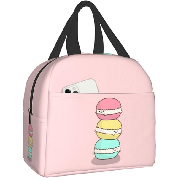 Kawaii Sjov Cookies Isoleret Frokostpose til Kvinder, Køletaske Genanvendelig Frokostboksbeholder Til Arbejde Kontor Rejse Picnic Kawaii Funny Cookies One Size