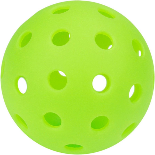 Luminous Pickleball Ball, 40 hål Hållbar Speciellt Designad Standard, Träning 74mm Pickle Ball Vuxen för Inomhus Utomhus Turneringsspel