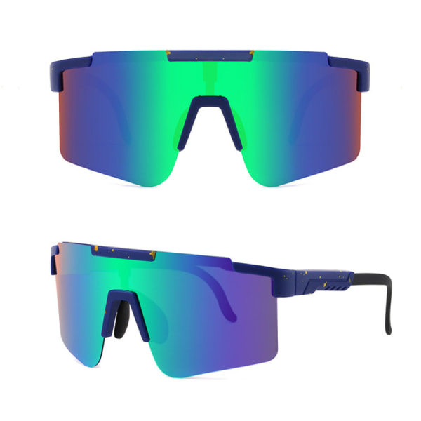 Polariserade sportsolglasögon för män Kvinnor Cykling Löpning Körning Fiskeglasögon （C12）