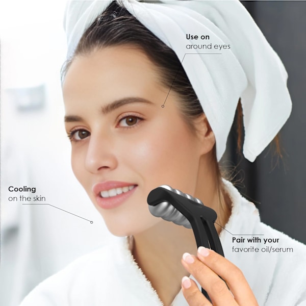 Mors Dag Presenter - Isroller för Ansikte & Kropp - SPA-Klassad Aluminium Cold Therapy Roller Reducerar Svullnad, Rynkor & Migrän | Lon