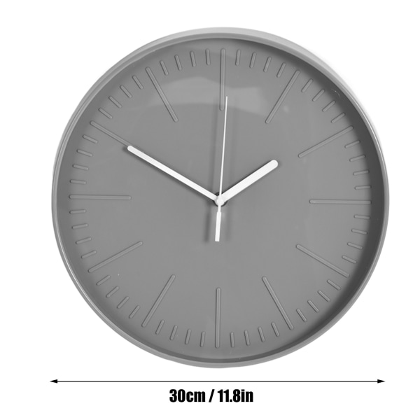 Stum Quartz Klocka Väggur Minimalistisk Modern Plast Väggklocka för Vardagsrum Sovrum Green