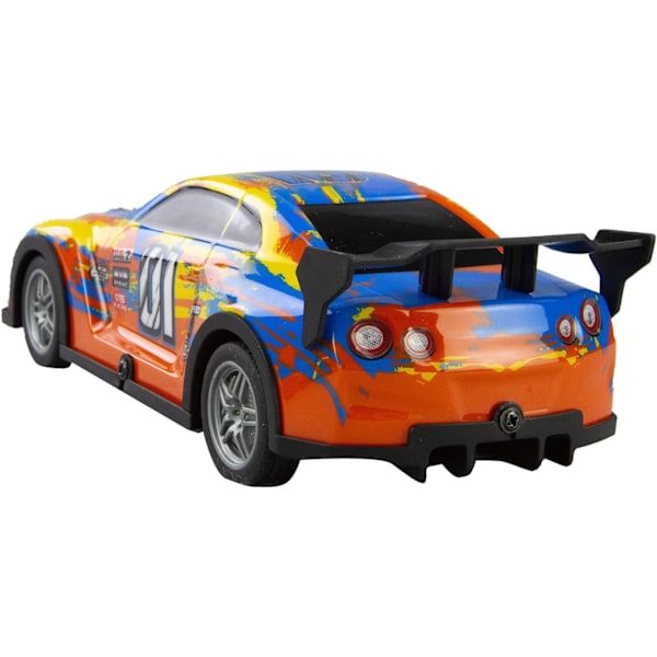 GoolRC RC-autot, 1:22 mittakaavan kaukosäädöllä toimiva auto, 4WD RC-drift-auto, 2,4 GHz sähköinen urheiluauto pojille ja tytöille (P220) Yellow