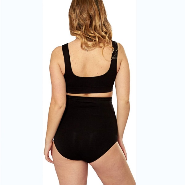 Body Shaper Tummy Control Panty Shapewear for Women --- Svart (Størrelse 4XL)