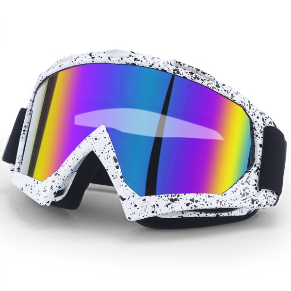 Motorcykelglasögon Dirt Bike Goggles Motocrossglasögon Vindtät ATV-glasögon Dammtät Racing GogglesScratch