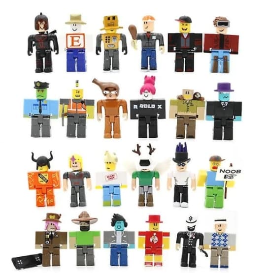 Roblox 24-delad Mini Figur Virtuell Värld Figur Block