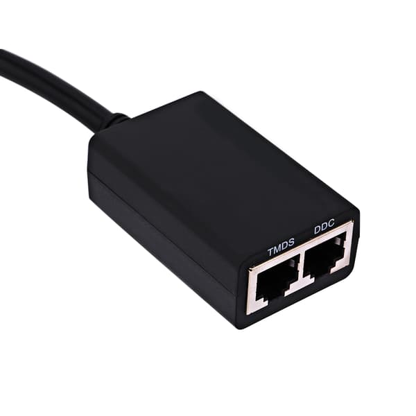 30M HDMI over RJ45 CAT5e CAT6 LAN Ethernet Balun Extender Repeater op til 1080P