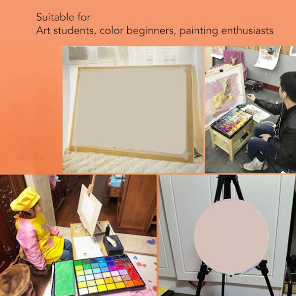 24 farver akvarelmaling sæt 30ml lille kop design fadeless professionel gouache maling sæt til kunststuderende