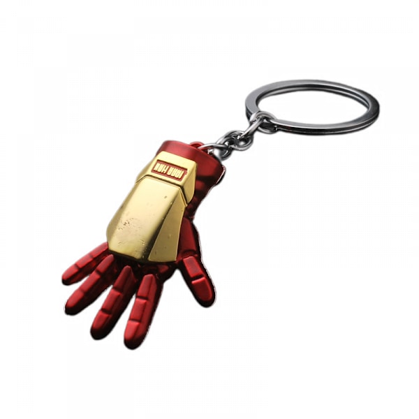 Punainen Iron Man -hansikkaat avaimenperä Iron Man avaimenperä Avengers avaimenperä
