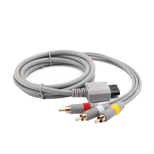 Wiresmith Standard RCA AV-komposittkabel for Nintendo Wii / Wii U