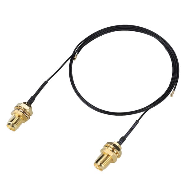 2 stk. sæt WiFi IPEX4 til RP SMA han NGFf M.2 stik kabel ledning 31 cm