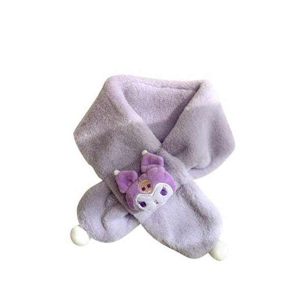 Fleece Varm Barn Halsduk Tjock Sammet Pojkar Flickor Halsdukar Småbarn Barn Vinter Halsvärmare