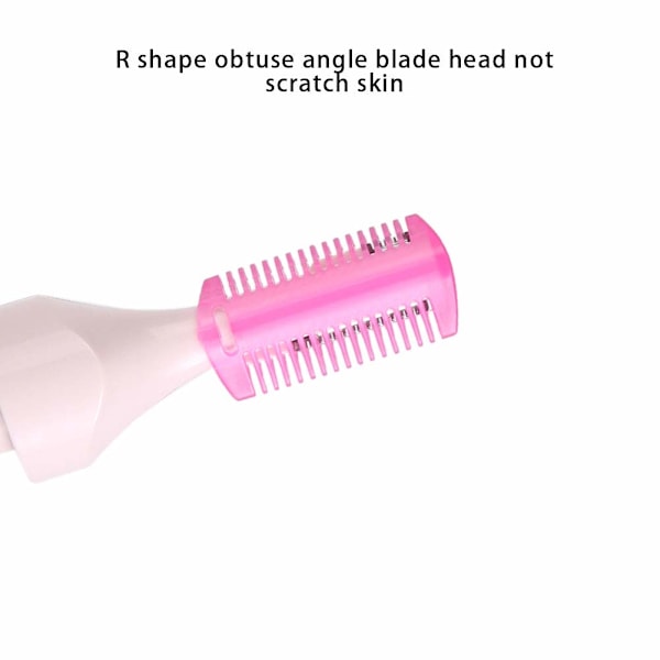 Elektrisk epilator, 4 i 1 USB-oppladbar epilator for kvinner, hårfjerner for kvinner, våt og tørr hårfjerner for armhuler og ben