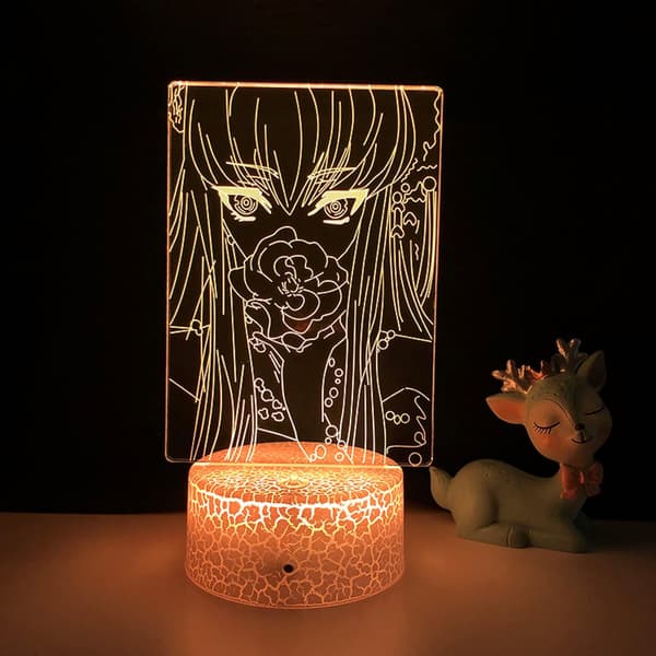 Anime 3D Lampe Code Geass for Soveromsdekor Nattelys Bursdagsgave Manga Code Geass Led Nattelys Sengelampe