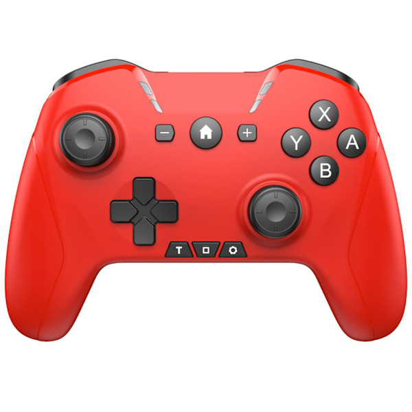 For Nintendo Ns Switch Pro håndtak Apple datamaskin trådløs Bluetooth mobiltelefon 2.4G spillhåndtak Red