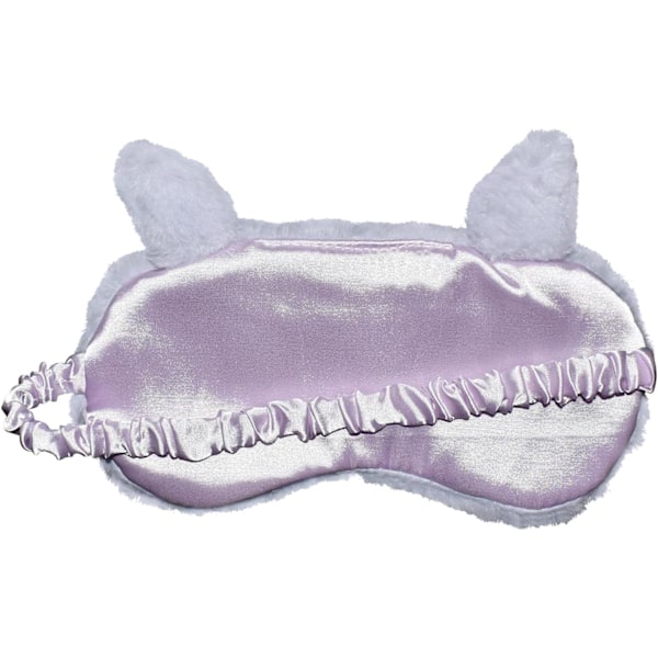 Söt Räv Plysch Sovmask Ögonmask Sovmask Rolig Härlig Djur Mjuk Fluffig Ögonbindel Ögonskugga för Barn Flickor och Vuxna