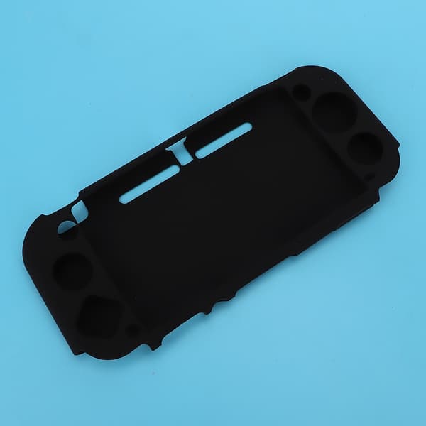 Til Switch Lite Mini Blød Konsol Silikone Gel Beskyttelsescover Spiltilbehør (Sort)