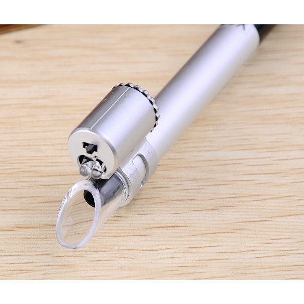50X Mini LED Lup Forstørrelsesglas Mikroskop Smykker Lomme Mikroskop Pen Juvelerer Loupe Forstørrelsesglas Justerbart Mikroskop