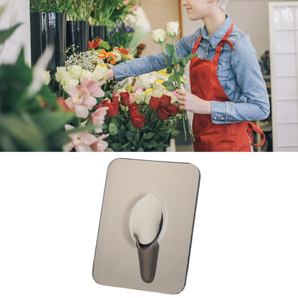 Konstfoto Ram Vas i Harts Multifunktionell Hydroponisk Blomvas för Kontor Hem Transparent Black