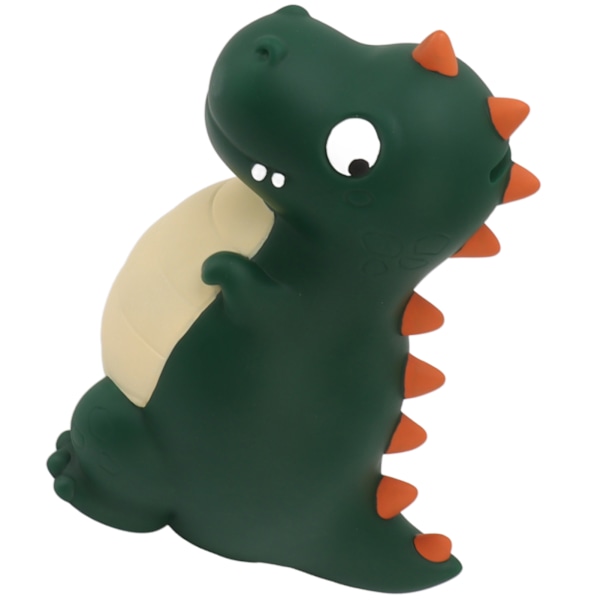 Dinosaurie Spargris Söt Cartoon Pengar Spara Box Fall Motstånd Pengar Mynt Bank Skrivbord Dekoration Pojkar Flickor Present Green Large
