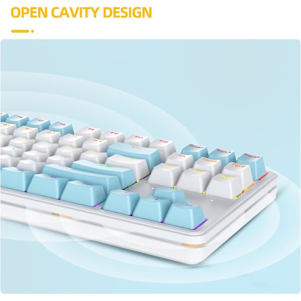 NA87 Rapid Trigger Magneettinen Kytkimen RGB Mekaninen Näppäimistö TKL 80% Hot Swapped HiFi Ääni Ohjelmoitava Langallinen Pelikäyttöön
