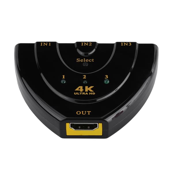 4Kx2K 3D Mini 3-Port HDMI-switch HDR 3 ind 1 ud Splitter Switcher til DVD Xbox