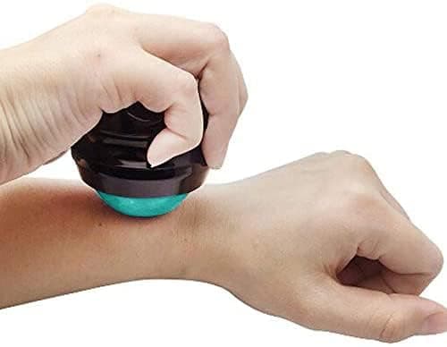 2-pack Muskelmassage Roller Ball, Handhållet Terapiverktyg för Öm Kropp & Ledvärk. Green