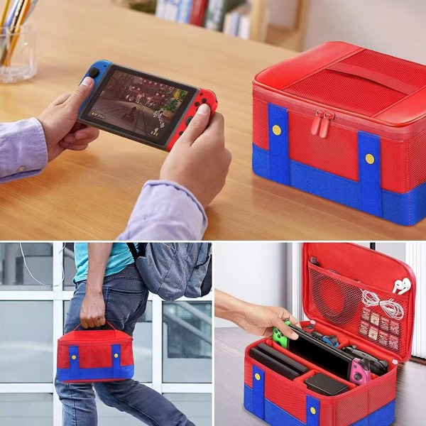 Bärväska för Nintendo Switch OLED Resväska, Förvaringsväska Bärväska Väska