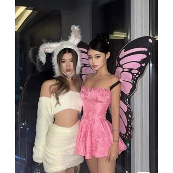 Sööt Bunni Mütsi Kõrvad Peapael Mütsi Jänese Cosplay Foto Rekvisiidid Naljakas Rekvisiidid Pehme Uudsus Riietus Üles Peo Sündmused Kostüüm